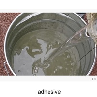 Meilleure résine époxy transparente pour le contour de la piscine et la construction du jardin pour le collage d'agrégats