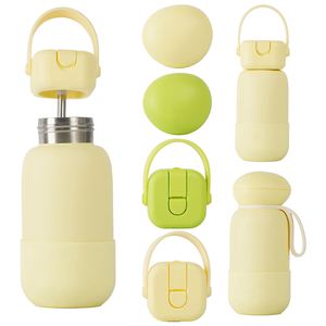 Couvercle à poignée pour gobelet 20oz, en plastique PP et silicone, avec bouchon rabattable, couleur macaron, anti-fuite, forme dôme rond, pour bouteille d'eau, vente en gros - Product Image 1