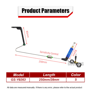 GS 5 màu sắc Cá Chép Cá Chép Cá chép swinger Cá Chép Cá điện tử chỉ số cắn báo động tấn công chỉ số ánh sáng - Product Image 2