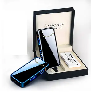 New usb lighter cigar and cigarette both lighter unique arc lighter electric