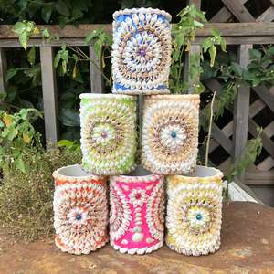 天然の貝殻ペンホルダー工芸品装飾海辺の休暇クリエイティブギフト親友への子供の誕生日プレゼント - Product Image 2