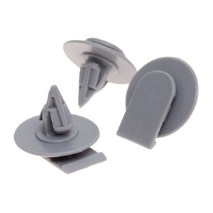 BMW Mini R50 R52 R53 R56 Gray Plastic <b>Wheel</b> Side <b>Trim</b> Fasteners 07132757821 - Product Image 4