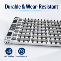Haotewei - Grille de pressage intégrée en aluminium pour machine à souder les cordes 050K-18BB, pour presser fermement le ruban de soudure des cellules solaires
