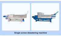 Presse hydraulique à vis pour déshydratation des déchets alimentaires, feuilles de légumes industrielles, épinards, algues, algues marines, coco, gingembre, jus