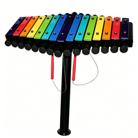 Outdoor Percussion Instrument Kindergarten Playground Equipment Piano-like Ethereal Tones C-major Music Adult Musical