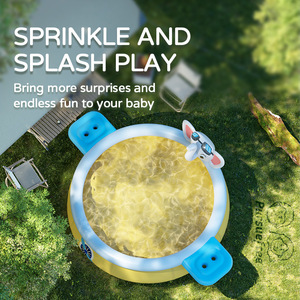 Piscina inflable con forma de elefante Pursuefree para niños, para uso en exteriores y en casa, diseño reforzado - Product Image 5