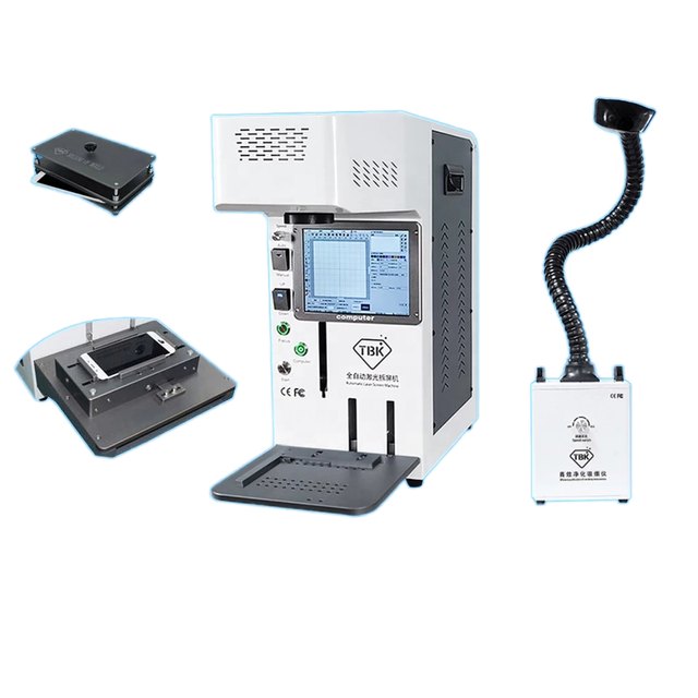 TBK958A TBK958B Automatic Phone Laser Back Glass Separating Machine Cellphone Battery Cover Laser Marking and Cutting Machine