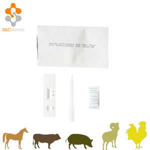 Kit diagnostico veterinario per il test del Virus dell'influenza aviaria H5/H7/H9 AIV Ag test/scheda - Product Image 3