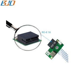 Pci-E 1X Khe Cắm & USB 2.0 Kết Nối Để Mini Pci-E MPcie Giao Diện Adapter Riser Thẻ + Linh Hoạt Fpc Cáp 30Cm - Product Image 4