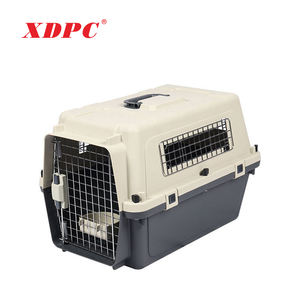 Plateau de transport aérien iata boîte en plastique pour chat grand chenil de luxe sur roue cage de transport pour animaux de compagnie grande caisse pour chien lourd - Product Image 4