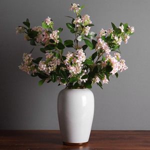 ดอกไลแลคประดิษฐ์ มูราญ่า ปานิคูลาตา ดอกไม้ผ้าไหม สีขาว ชมพู ม่วง เหลือง สีแชมเปญ ของตกแต่งบ้าน อุปกรณ์ประกอบฉากงานแต่งงาน - Product Image 2