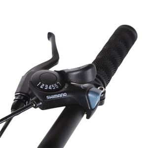 Guidon de VTT Shimano avec levier de vitesses et frein à disque double pour roues de 26 pouces - Product Image 1