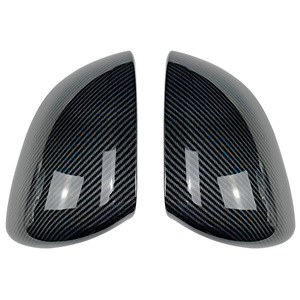 Mercedes-Benz C-Class W206 Rearview Mirror Cover Carbon Fiber Texture Full Set ABS Exterior Modification - Product Image 5