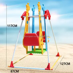 Cheap Price Kids Single Swing Household Children Outdoor Playground Baby Slide Rocking Swing Chair