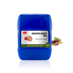 Aceite de Semilla de Uva Prensado en Frío a Granel, Grado Alimenticio y Cosmético, Aceite Portador para Cuidado del Cabello, Masajes, Antienvejecimiento, Hidratante, Marca Privada - Product Image 1