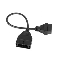Herramienta de Diagnóstico para Vehículos GM, Cable Convertidor de 12 Pines a 16 Pines OBD1 a OBD2, Adaptador OBD