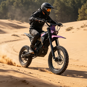 Moto de cross professionnelle de niveau 72V 5000W pour adulte débutant, idéale pour la course en cross-country et le sport de conduite en forêt - Product Image 2