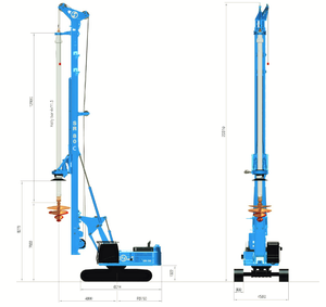 Pezzi di ricambio della macchina della costruzione di Soilmec delle piattaforme di perforazione rotative idrauliche ricondizionate prezzo economico della fondazione - Product Image 6