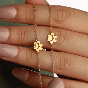 กำไลข้อมือสไตล์โบฮีเมียน สแตนเลสสตีล ชุบทอง 18K มาตรฐาน ASTM 316L - Product Image 5
