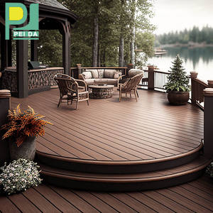 PEIDA Easy Clean Co Extrusion, revêtement de terrasse extérieur moderne, imperméable, écologique, antidérapant, en WPC, durée de vie de 25 ans, pour <span class=keywords><strong>piscine</strong></span> - Product Image 2