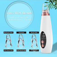 Extracteur de points noirs électrique, aspirateur nettoyant les pores et extracteur d'acné, appareil de beauté adapté aux peaux sèches, grasses et neutres