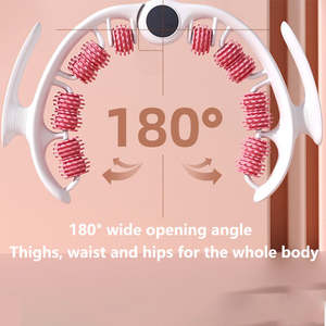 Máquina de masaje con rodillo de yoga para relajación muscular profunda Masajeador de celulitis portátil Rodillo de masaje de piernas - Product Image 3