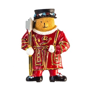 Angleterre Souvenirs moules en résine de forme personnalisée aimants de réfrigérateur aimants de réfrigérateur stéréoscopiques faits à la main pour les cadeaux de tourisme - Product Image 2