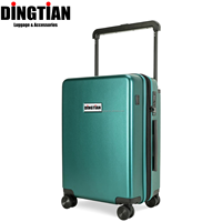 Valise personnalisée avec logo, 20 pouces, en polycarbonate léger, avec serrure TSA, design durable à 4 roues larges