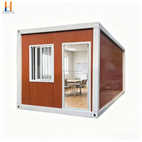 Maison de Garde Modulaire Robuste en Conteneur pour la Sécurité des Chantiers de Construction