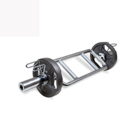 Poignée multi-grip en acier robuste de 2 pouces pour haltères et barres de musculation