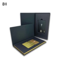 PVC Goldgeprägte NFC-Karte NTAG213 mit Mattiertem Logo-Druckservice für VIP-Mitgliedschaften in Geschäften, Clubhäusern und Clubs