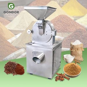 Machine à moudre le sel de mer et le sucre brun, broyeur industriel de graines de caroube, pulvérisateur d'épices et de cacao pour la maison - Product Image 1