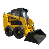 EVERUN vendita calda ERS60 0.85ton giardino farm frontend end costruzione compatto piccolo skid steer loader per la vendita