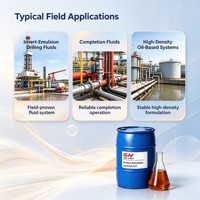 GN D-FUN 101 Émulsifiant primaire pour fluide de forage à base d'huile, additif chimique pour le secteur pétrolier, anti-contamination haute température