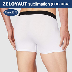 Ropa interior ZELOYAUT de alta elasticidad para hombre, cómoda sublimación en blanco, bragas masculinas, venta al por mayor, Bóxer, regalos novedosos - Product Image 5