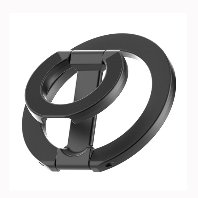 N52 Strong Magnet Double Side Ring Holder for Phone Foldable Portable Mini Phone Stand Magnetic