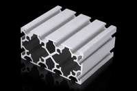 Fourniture d'usine Imprimante 3D de haute qualité en aluminium noir V Slot 2020 2040 Profil d'extrusion