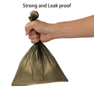 RDY Packaging Custom Printed 100% Biodegradable Owner Eco Friendly PLA Cornstarch <b>Compostable</b> Pet Poop Waste Bag Dog Poop Bags - Product Image 2