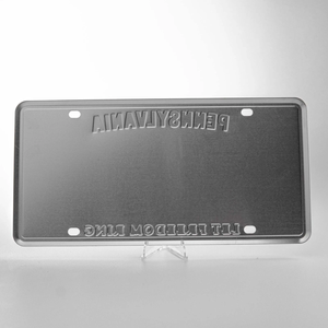 Placa de Matrícula Personalizada del Estado de Texas con la Estrella Solitaria, Muestra Gratuita, MOQ Bajo para Autos - Product Image 3