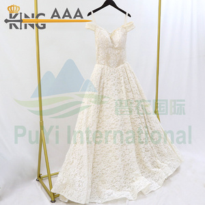 Robe de mariée d'<span class=keywords><strong>occasion</strong></span> Mode Femmes Robes de mariée blanches en gros Vêtements usagés Vêtements usagés pour femmes - Product Image 5