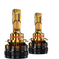 Ampoule de phare LED super lumineuse 9-36V 4575 CSP 50000LM 300W Canbus à quatre tubes en cuivre blanc froid HB3 9005 HB4 9006 H1 H11
