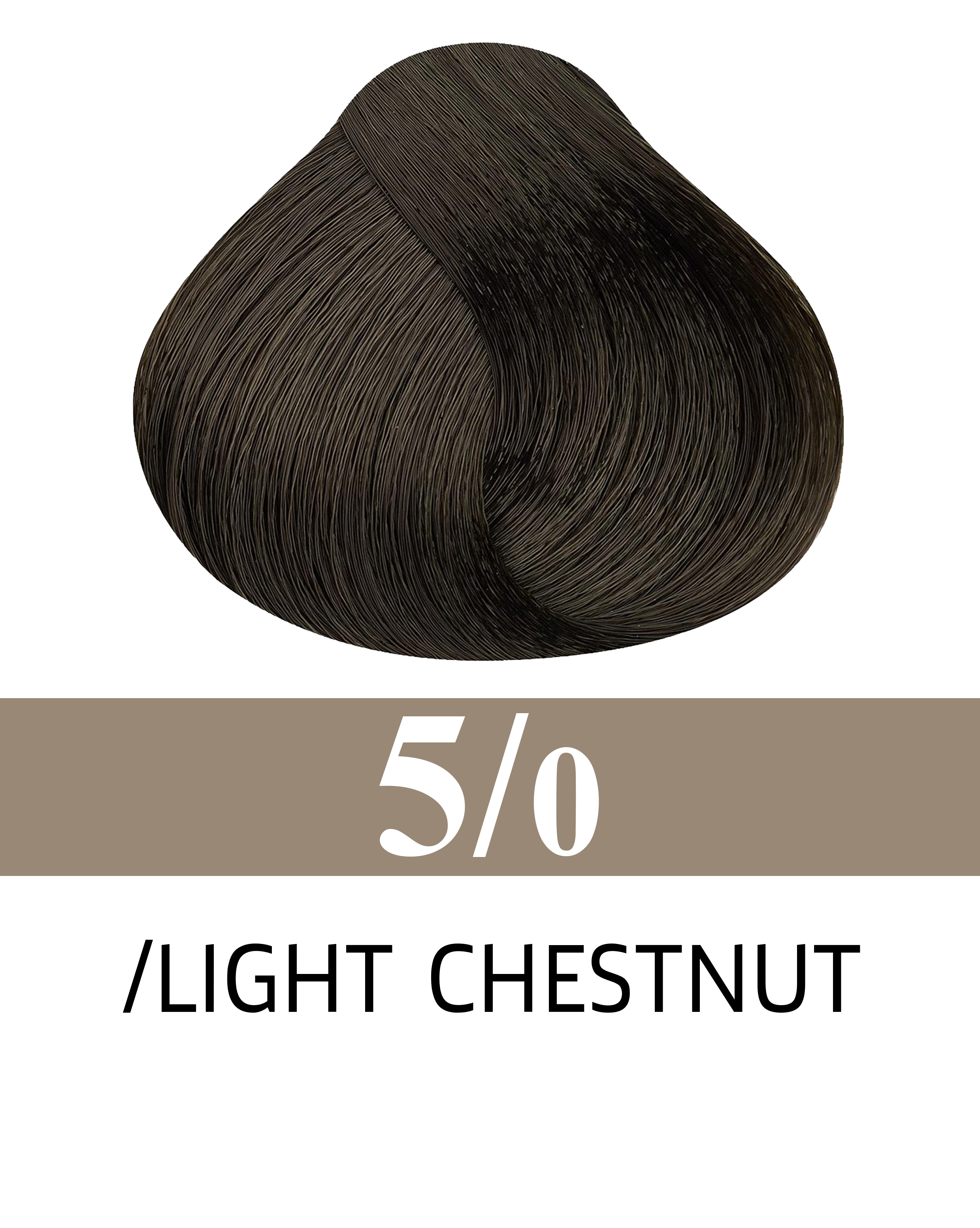 5/0 Châtaigne clair