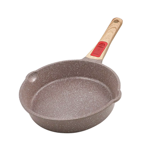 <span class=keywords><strong>Wok</strong></span> Comercial de Aleación de Aluminio y Granito Antiadherente con Mango de Baquelita, Capacidad de 5L, Tapa de Vidrio y Silicona, Compatible con Todas las Estufas - Product Image 2