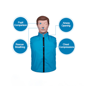 Maniquí de Entrenamiento <span class=keywords><strong>para</strong></span> RCP en Adultos de Medio Cuerpo <span class=keywords><strong>para</strong></span> <span class=keywords><strong>Primeros</strong></span> <span class=keywords><strong>Auxilios</strong></span> y Ciencias Médicas - Product Image 5