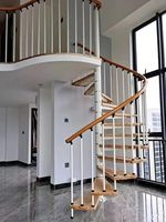 Escalier en spirale en acier CBMmart, vente chaude, escalier rond, escalier en spirale, extérieur, pour maison et villa