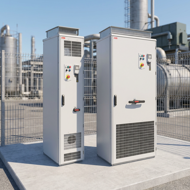 ABB ACS580-01-363A-4+B056 Variable Frequency Converter VFD ACS580 ACS580-01-363A-4  363A AC380-415V 200kW  Original&New100%