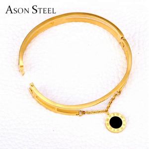 Joyería de Moda, Nueva Pulsera de Acero Inoxidable Negra, Pulseras y Brazaletes de Lujo, Pulsera de la Suerte para Mujer - Product Image 6