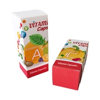 Usine Personnalisé Médecine Capsule Vitamine Emballage Boîte Logo Imprimé Pharma Produits de Soins de Santé Médicaux Emballage Petites Boîtes