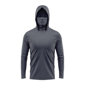 Nouvelle Arrivée 2026 – Veste de Pêche Minimaliste Respirante Anti-UV Anti-Bactérienne à Séchage Rapide avec Capuche et Cache-Visage en Polyester pour Homme - Product Image 4