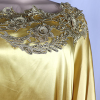 Nouvelles robes décontractées ethniques Boubou pour femmes, col rond, robe maxi Dashiki ornée de diamants